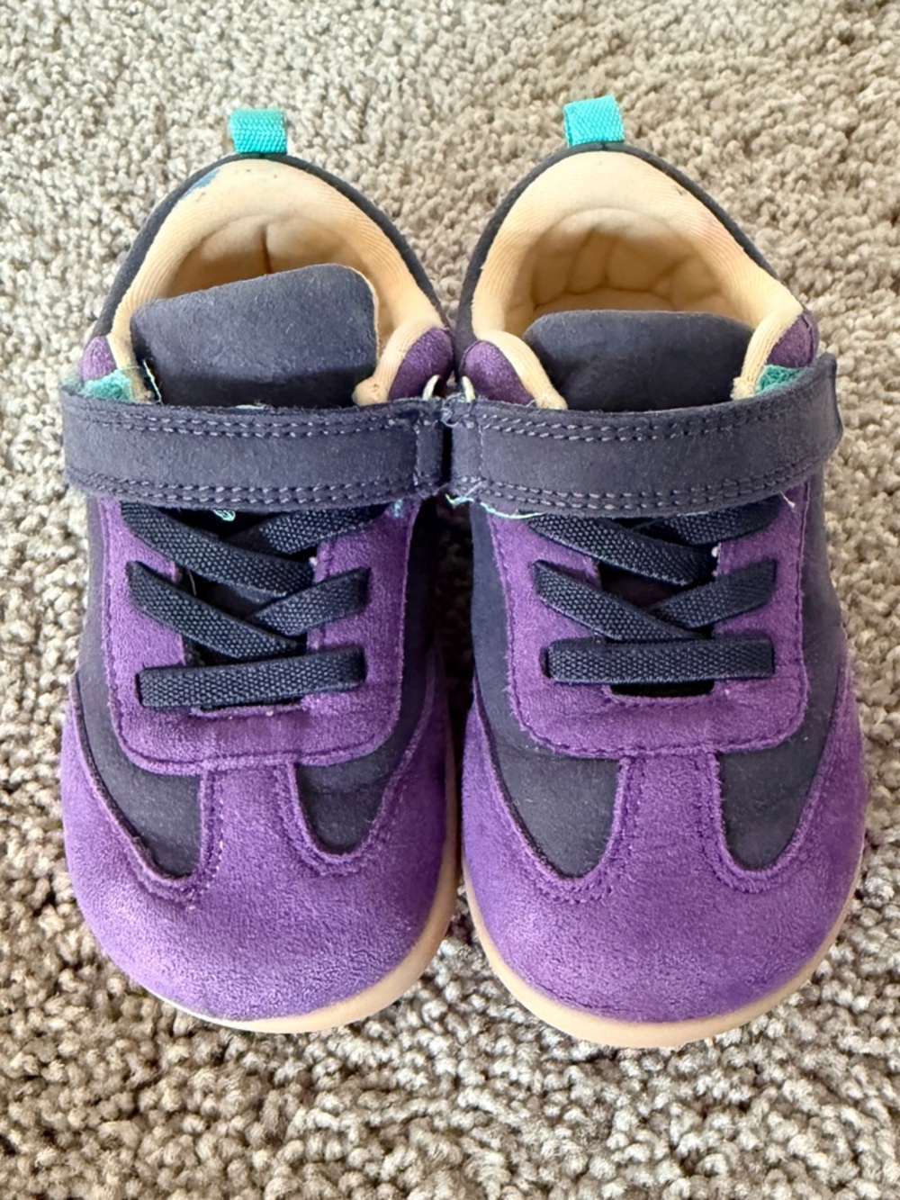 Ten Little Retro Suede Sneakers / old size 9